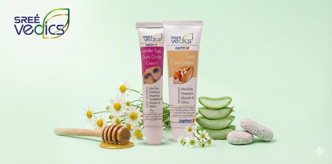 The Ultimate Skincare Combo for Tired Eyes & Cracked Heels