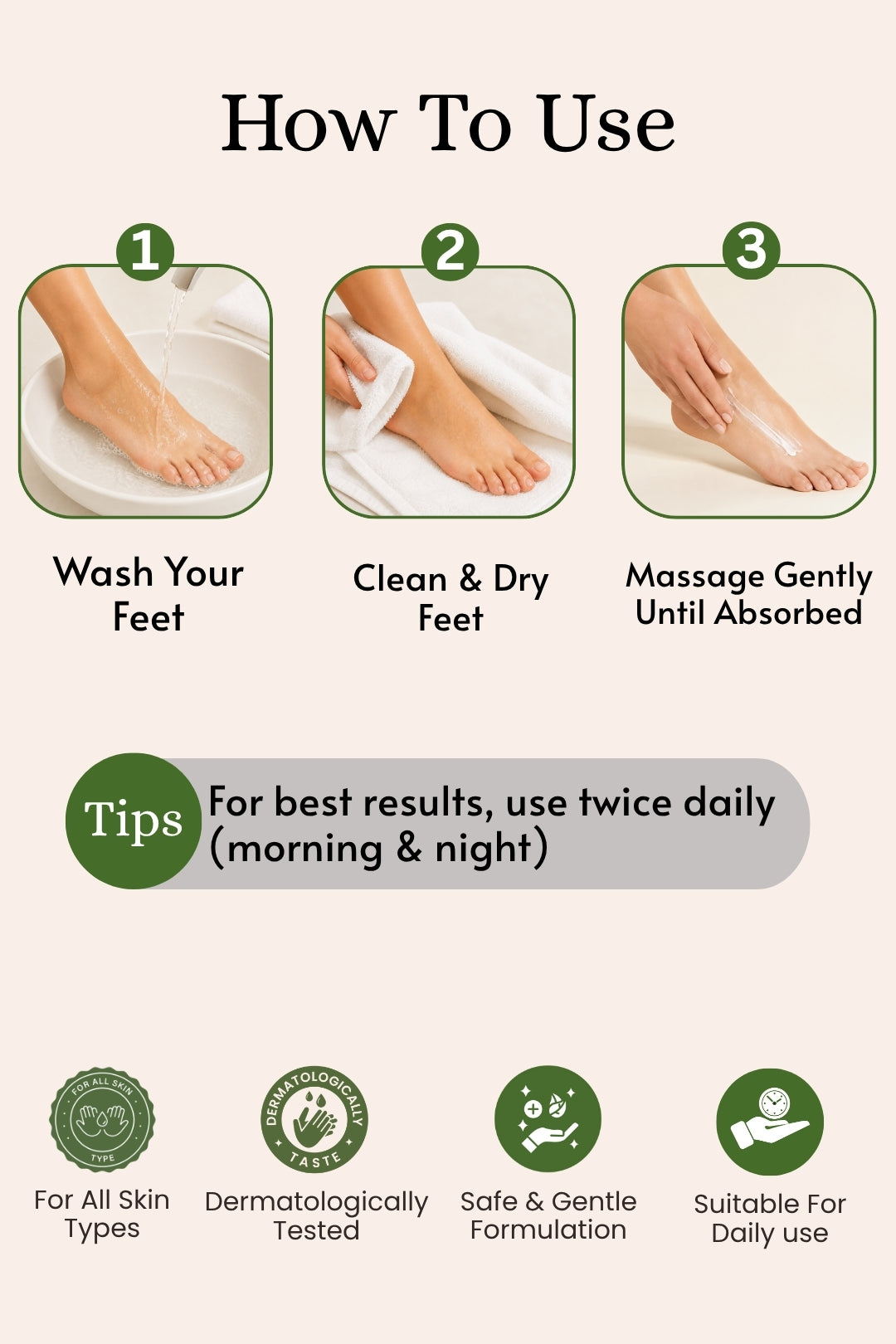 FOOT CARE CREAM ( Now at Offer Buy 1 get 1 Free)