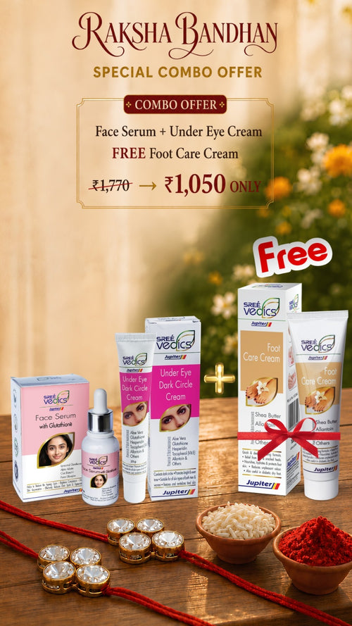 Face Serum & Under Eye Combo + Free Foot Care
